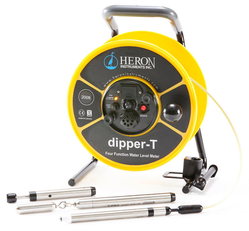 Heron Water Level Meter Dipper-T, 200 ft.