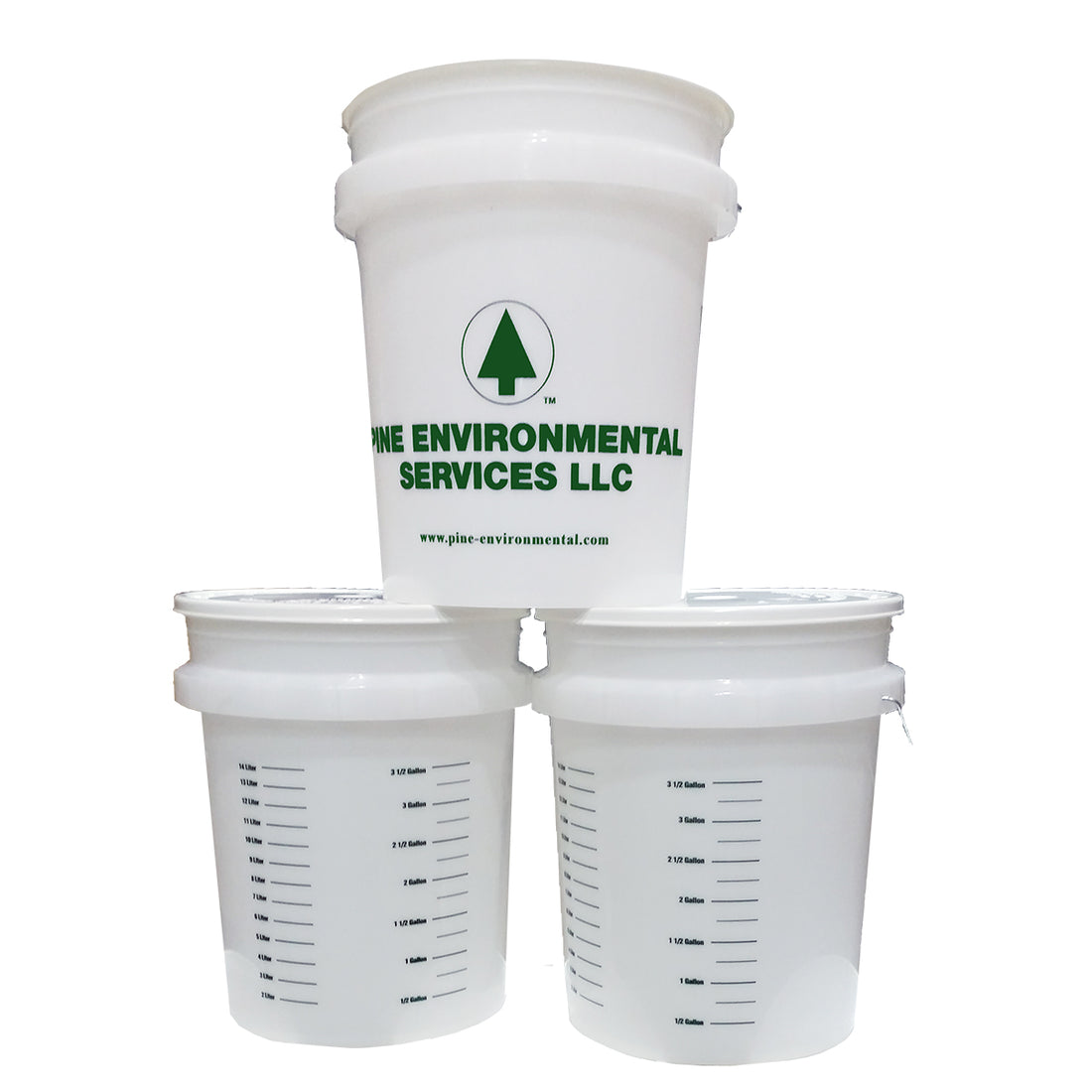 Pine Bucket with Lid, 5-Gallon