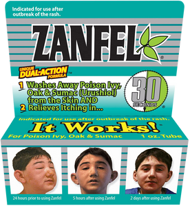 Zanfel® Poison Ivy, Oak  & Sumac Wash